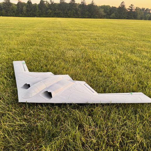 B2 Spirit Stealth Bomber Twin 50mm