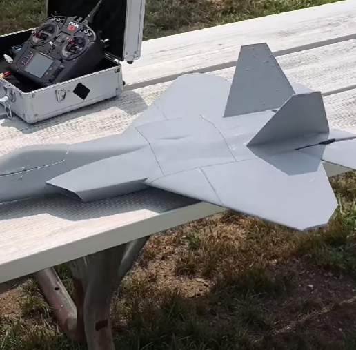 RC F22 Raptor EDF 64mm and the new version (twin 40mm)